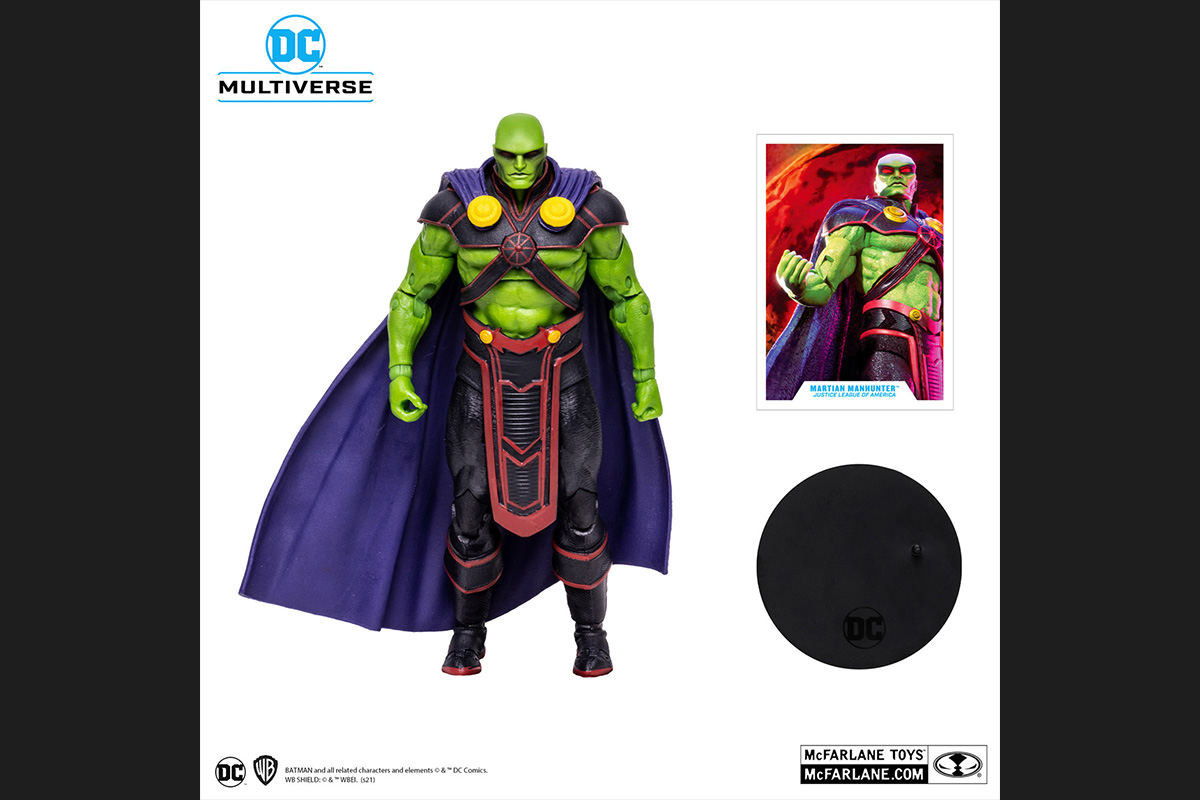 ｄｃコミックス ｄｃマルチバース ７インチ アクションフィギュア １３８ マーシャン マンハンター コミック Dc Rebirth トイサピエンス