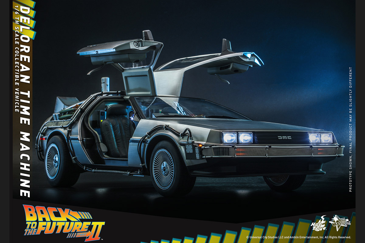 ムービー マスターピース バック トゥ ザ フューチャー ｐａｒｔ２ １ ６スケールビークル デロリアン タイムマシン トイサピエンス