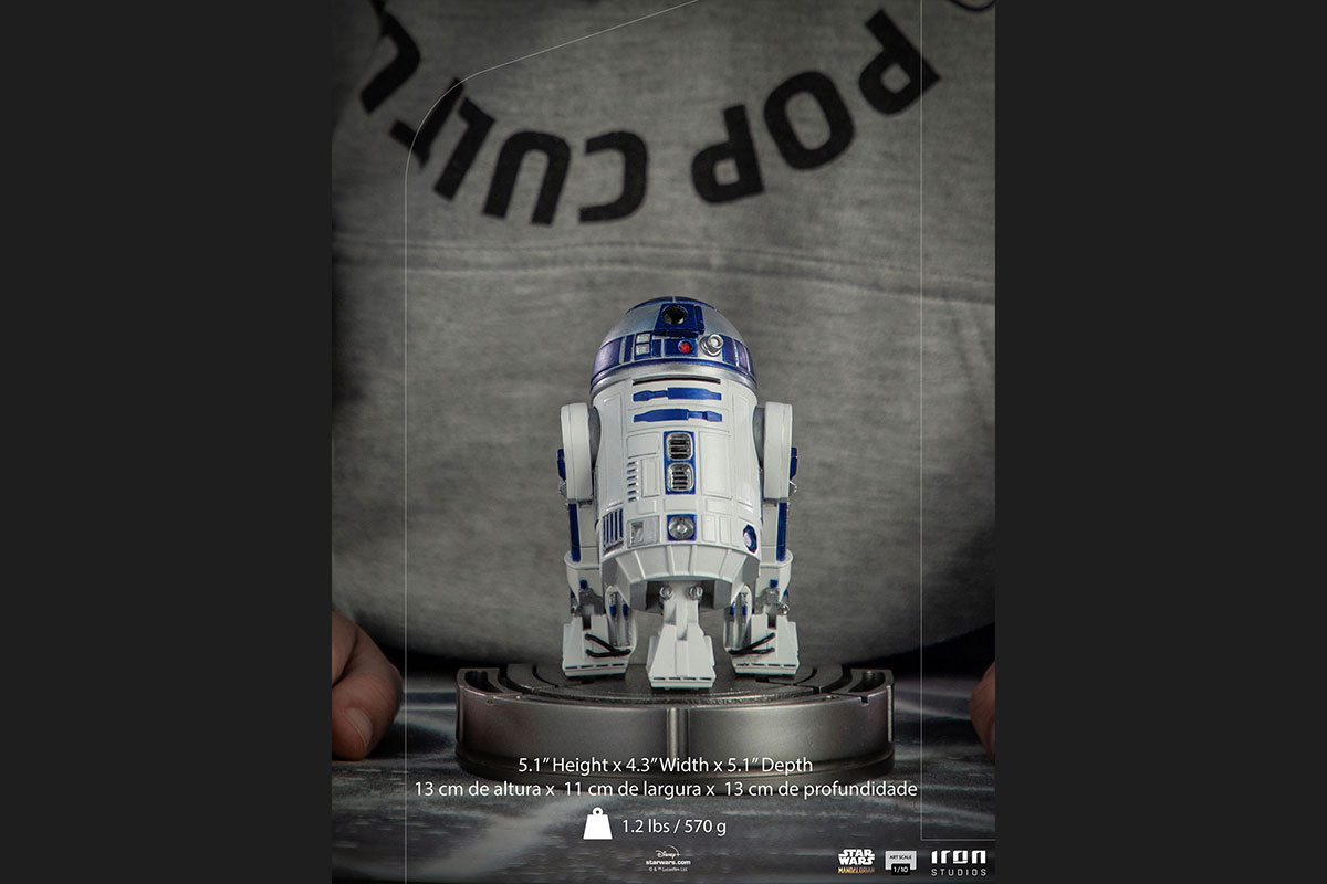 マンダロリアン アイアン スタジオ スタチュー アートスケール １ １０スケール ｒ２ ｄ２ トイサピエンス