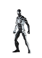 『マーベル』「マーベル・レジェンド」６インチ・アクションフィギュア　スパイダーマン６０周年記念シリーズ　スパイダーマン（フューチャー・ファウンデーション／ステルススーツ）［コミック］