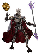 【ムービー・マスターピース DIECAST】『スター・ウォーズ　エピソード3／シスの復讐』1/6スケールフィギュア　グリーヴァス将軍［ボーナスアクセサリー付き］