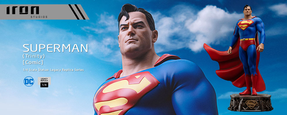 ディスプレイボックスセットスーパーマンフィギュア大型本英語