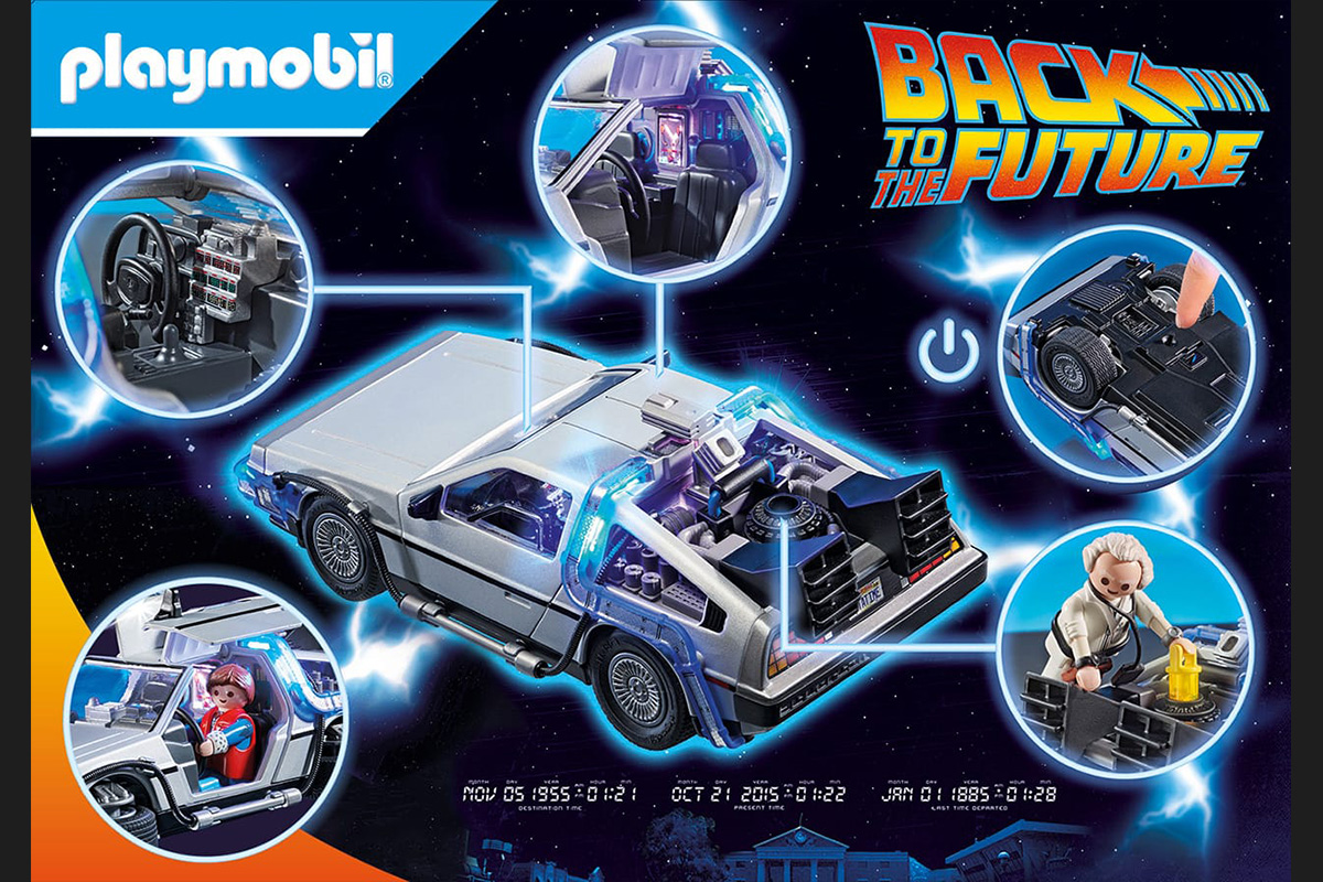 プレイモービル】70317「バック・トゥ・ザ・フューチャー」デロリアン | トイサピエンス