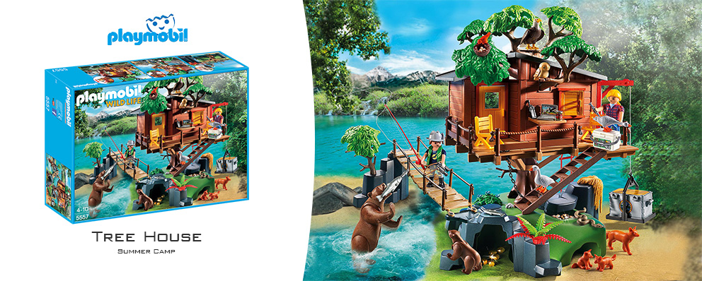 プレイモービル 5557 サマー・キャンプ ツリーハウス / Playmobil